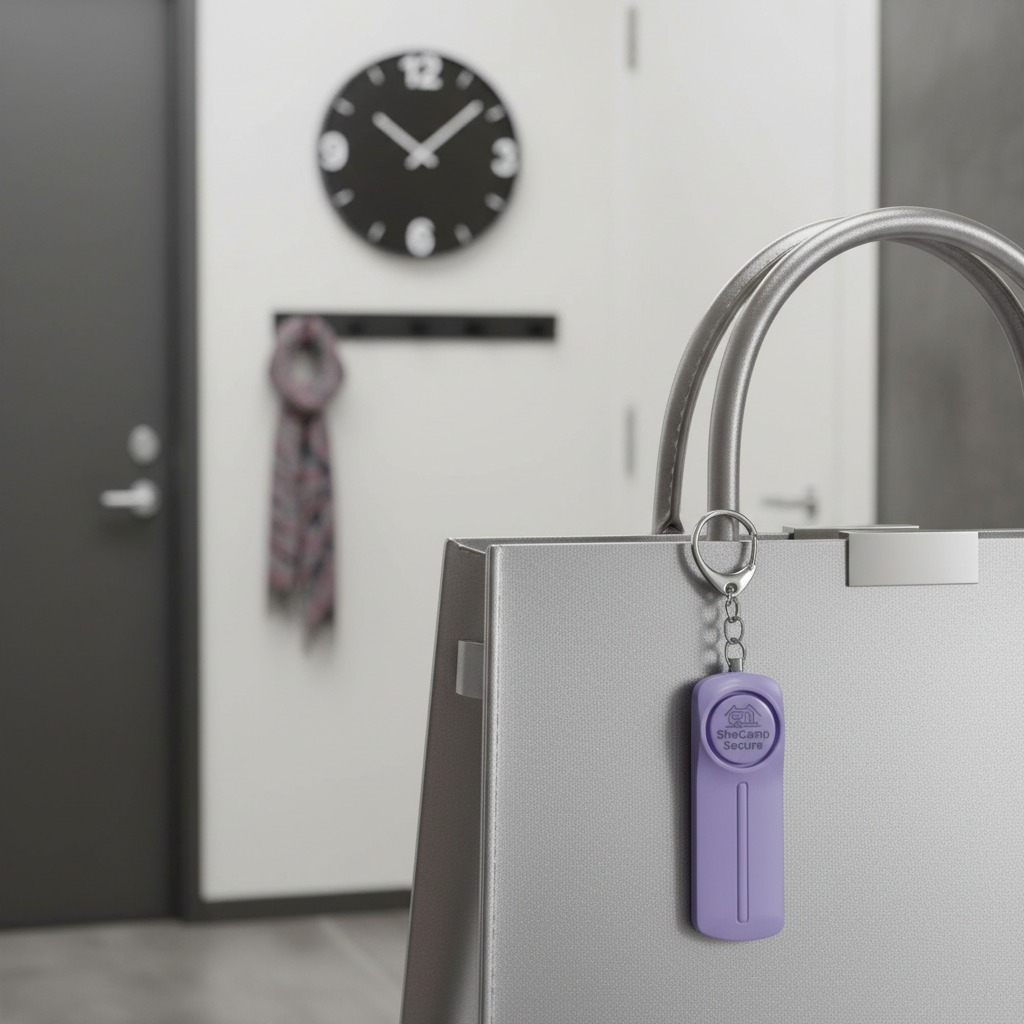 Personal safety alarm with pull pin activation for non-violent personal protection
